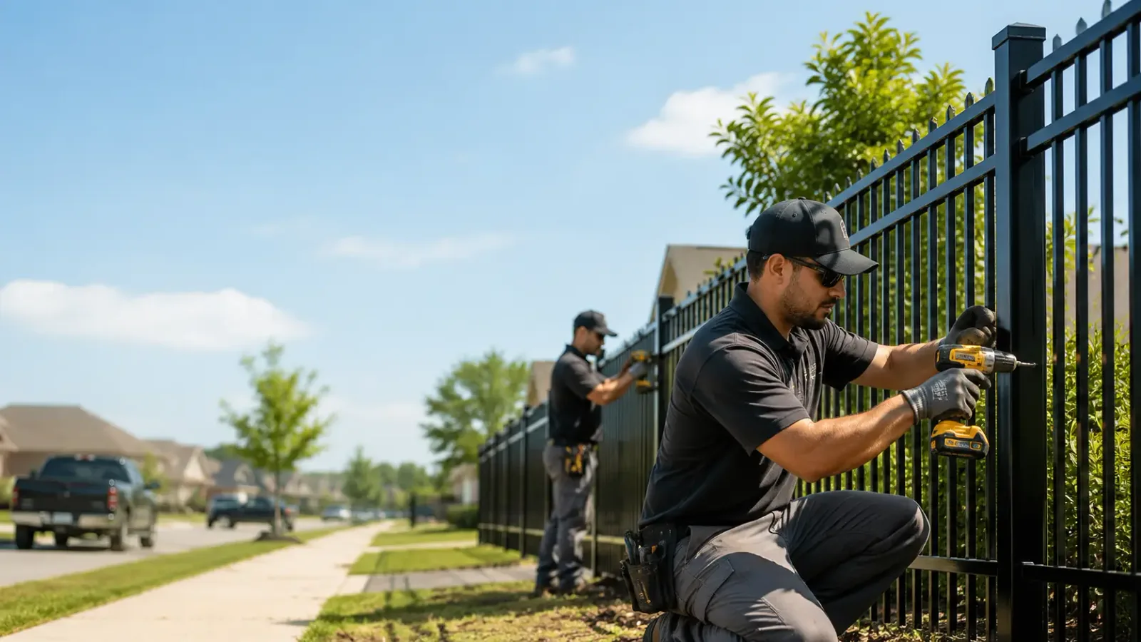 Metal Fence Installation in Lefors, TX